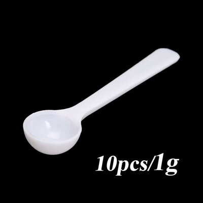 10PCS Mjerne žlice Kava Protein Mlijeko u prahu Žlica Kućna kuhinja DIY prehrambeni PP materijal izdržljiv 1/3/5/10g Plastika