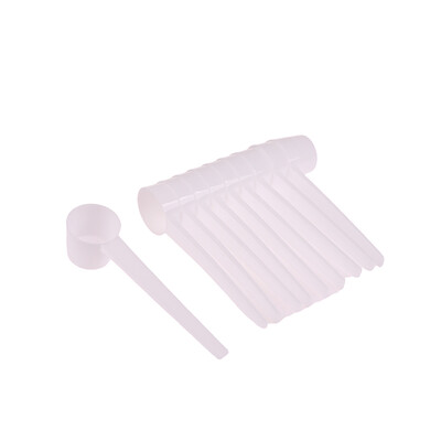 10 vnt. 5 g matavimo šaukštai kavos baltymų pieno miltelių kaušelis namų virtuvės prietaisai plastikinis matavimo šaukštas „pasidaryk pats“