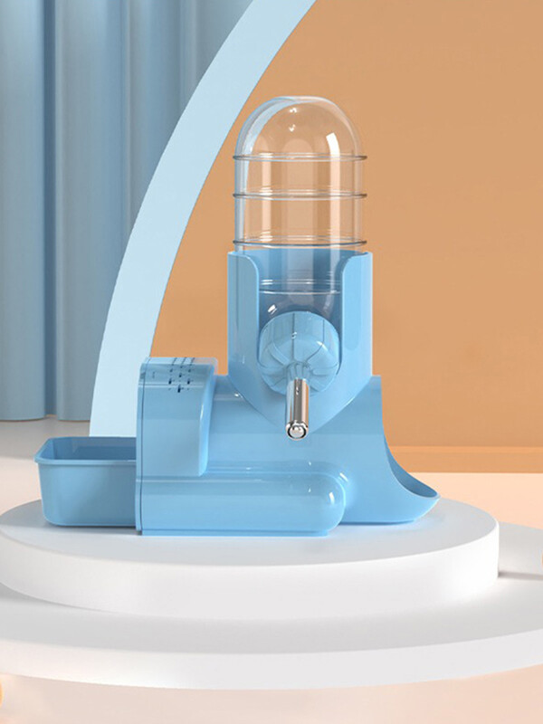 Žiurkėno geriamojo stovinčio lesykla Prieglauda žiurkėnui narvelyje Vandens tiekimas stalo reikmenys 3in1 vandens nutekėjimo prevencija naminis triušis