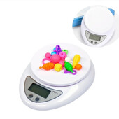 Cantar digital portabil 3kg/1g Cantar electronic cu LED Balanta alimentara postala Masurare greutate bucatarie Cantar electronic cu LED