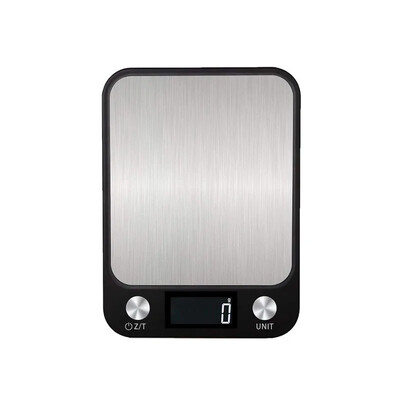 Virtuvės svarstyklės nerūdijantis plienas 5/10/15 kg maisto svėrimas dietos balanso matavimas LCD Tikslios elektroninės svarstyklės Kepimo matavimas