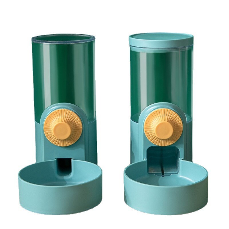 Kačių narvelyje pakabinamas automatinis geriamojo fontano tiektuvas Didelės talpos kačiukas šuniukas triušis maitinimo dubuo Vandens gertuvė naminiams gyvūnėliams reikmenys