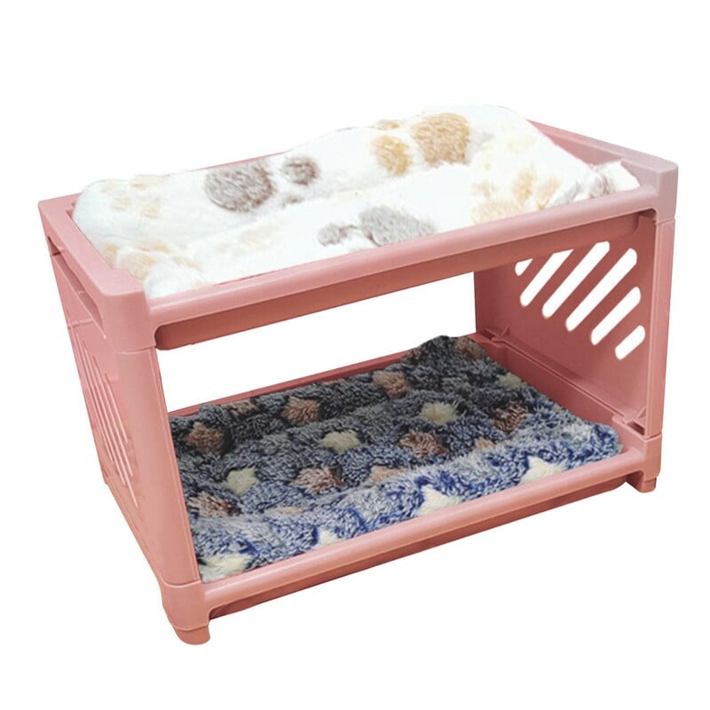 Triušio zuikio lova su miegamuoju kilimėliu Naminių gyvūnėlių prieglauda Žiemos šilta zuikio slėptuvė namams Priedai Žiurkėnai smulkūs gyvūnai, pelės