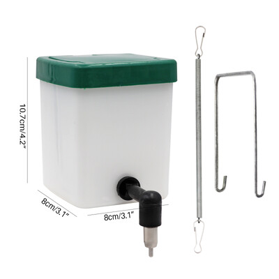 1 l/500 ml triušių naminių gyvūnėlių automatinis girdymo fontanas, skirtas žiurkėnui Gvinėjos triušiui vandens dozatorius gertuvė lesyklėlė naminių gyvūnėlių reikmenys