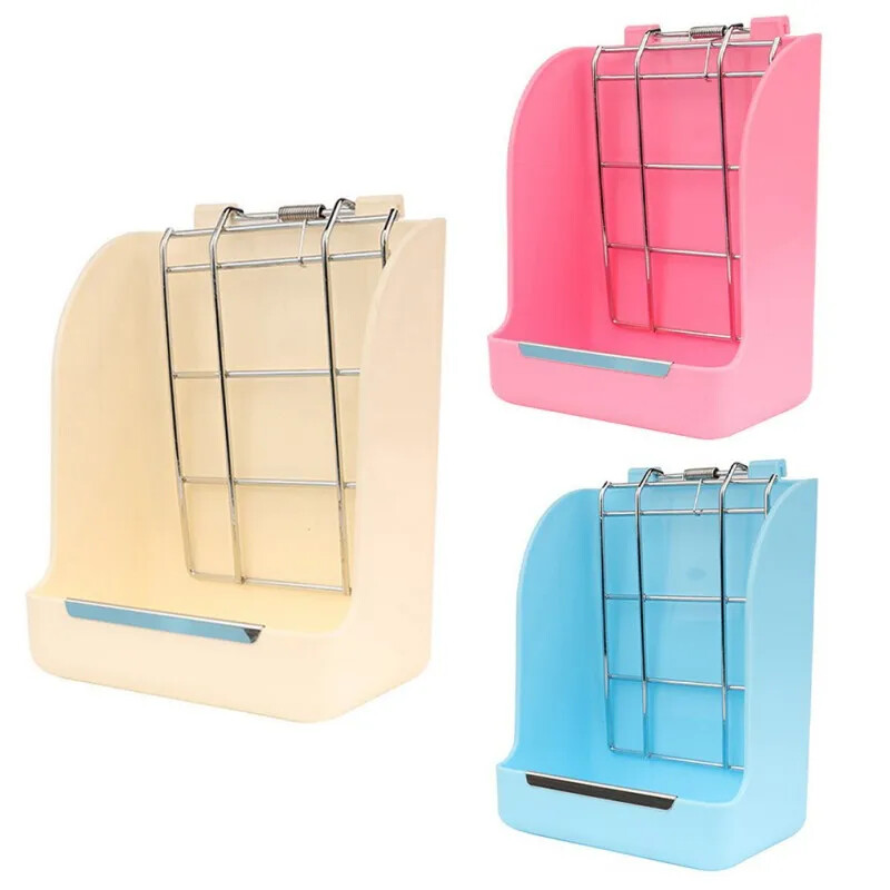 Triušių tiektuvo laikiklis Šieno šėrimo dozatoriaus konteineris triušiams jūrų kiaulytėms smulkiems gyvūnams pakabinamas narvelis Stacionarus maisto baseinas