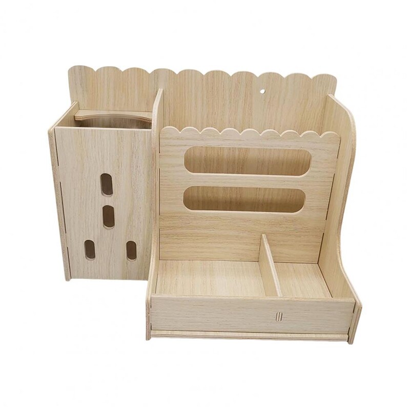 Väike rohuriiul Väike lemmikloomatoidu jaotur Puidust merisea söötja veepudeliga Küüliku toidunõu väike tšintšiljadele