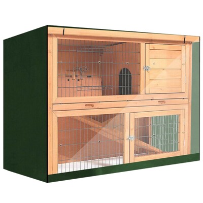 D0AD Pet Wire Cage Crate Cover Заек за котешко местообитание Водоустойчив Предотвратяване на вредна светлина