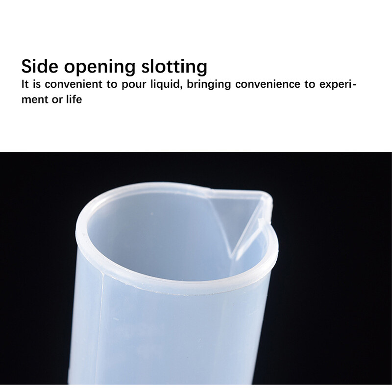 4 vnt matavimo puodeliai Pakankamas laboratorinis matuoklis Profesionalūs įrankiai Bandomasis vamzdelis, skaidrus, tvirtas cilindras, skirtas matavimams