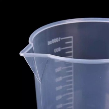 Πλαστικά κύπελλα 50/100/150/250/500/1000ml Premium Clear Plastic Graduated Measuring Cup Pour Grout Without Handle Εργαλείο κουζίνας