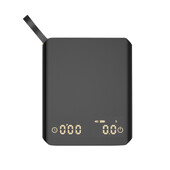 Digitalna vaga za kavu s mjeračem vremena 2 kg/0,1 g Visoka preciznost Pour Over Drip EspressoScale Food Diet Postals Elektronska kuhinjska vaga