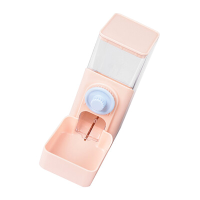 Bol pentru hrană pentru câini, agățat automat pentru hrănire pentru animale de companie, dozator de apă, iepuraș, plastic