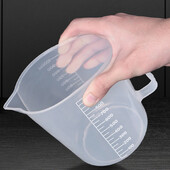 Kleepumatu silikoonist mõõtetops toidukvaliteediga majapidamises kasutatavad gradueeritud tassid Köögis küpsetamise mõõteriistad, suur maht