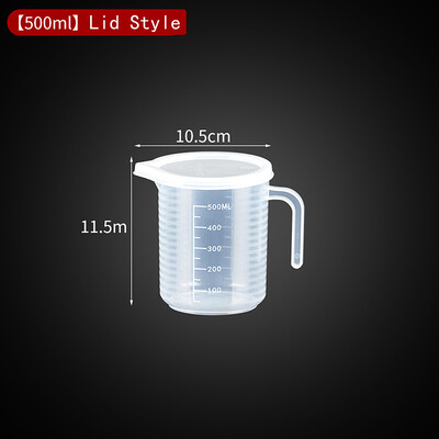 Kleepumatu silikoonist mõõtetops toidukvaliteediga majapidamises kasutatavad gradueeritud tassid Köögis küpsetamise mõõteriistad, suur maht