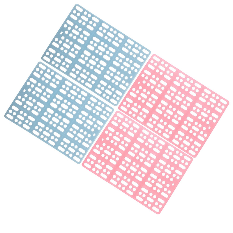 4 gab. Mājdzīvnieku kāju paliktņi Trušu būra grīdai guļampaklājiņi zaķu ligzdošanas pēdu pedālis būriem atpūtai plastmasas jūrascūciņu piederumi