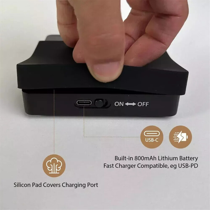 Mini Coffee Nano kavos svarstyklės su laikmačiu espreso svarstyklėmis su automatiniu taros jutikliu ir silikoniniu dangteliu virtuvės įrankiais