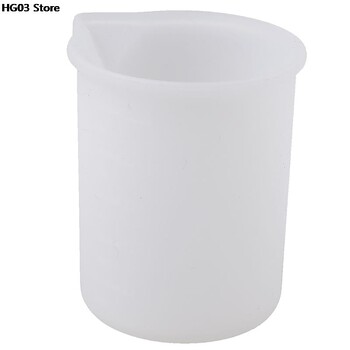 1/2 τμχ 100ML Clear Measuring Cup Εργαλείο κουζίνας οικιακής κουζίνας Maatbeker Vloeistoffen Εργαλεία κόλλας ρητίνης σιλικόνης