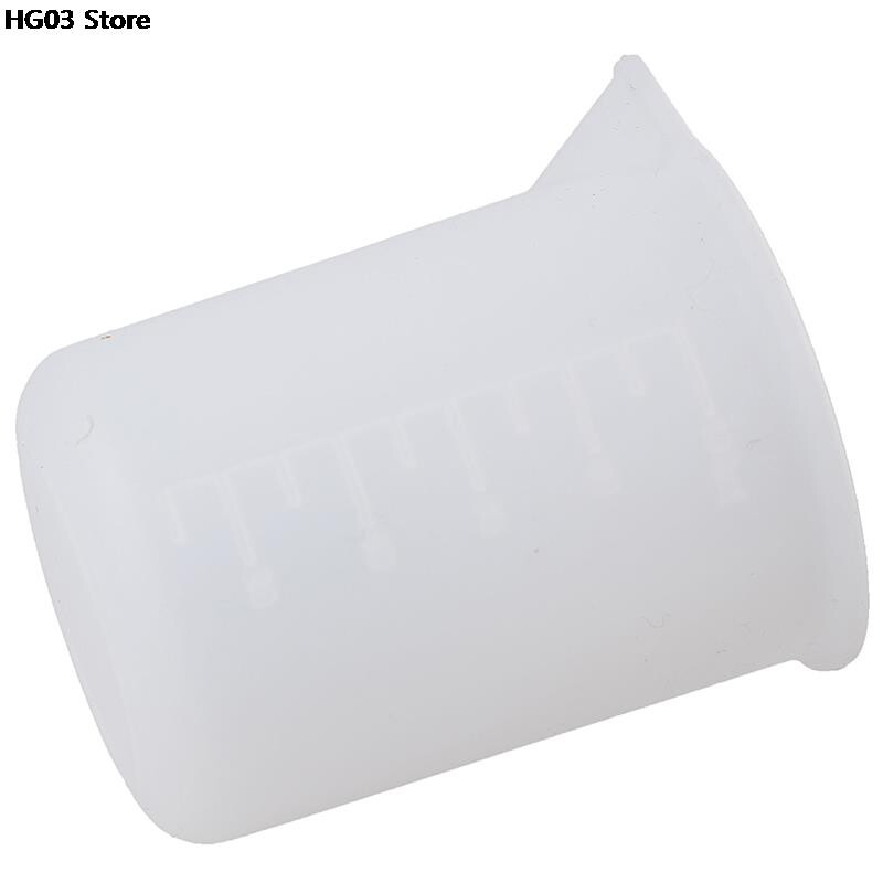 1/2 vnt 100 ml skaidrus matavimo puodelis buitinis virtuvės maisto gaminimo įrankis Maatbeker Vloeistoffen silikoninės dervos klijų įrankiai