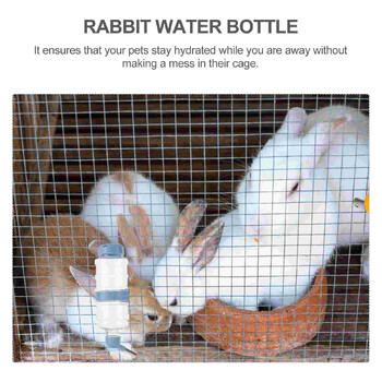 473 Ml Pet Water Fountain Supply Rabbit Hanging Dispenser Feeder Μπουκάλι ινδικού χοιριδίου ανά