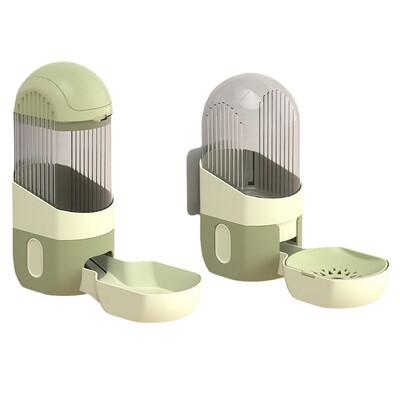 Hanging Automatic Rabbit Food Drinker And Feeder, Suitable For Chinchillas, Guinea Pigs, Hedgehogs Small