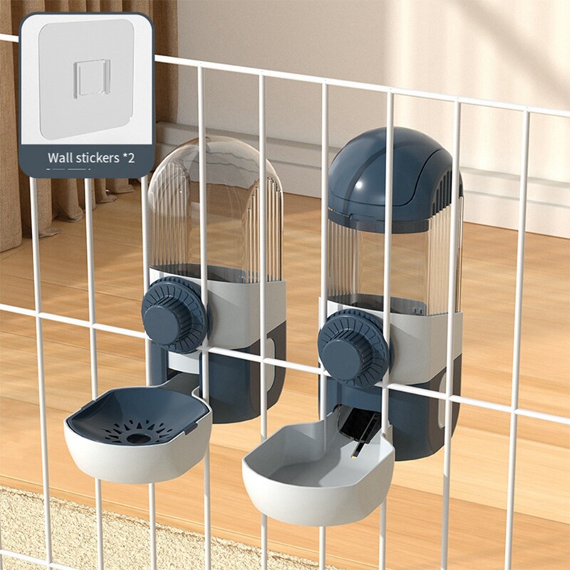 Piekarināms automātiskais trušu barības dzērājs un barotājs, piemērots šinšillām, jūrascūciņām, mazajiem ežiem