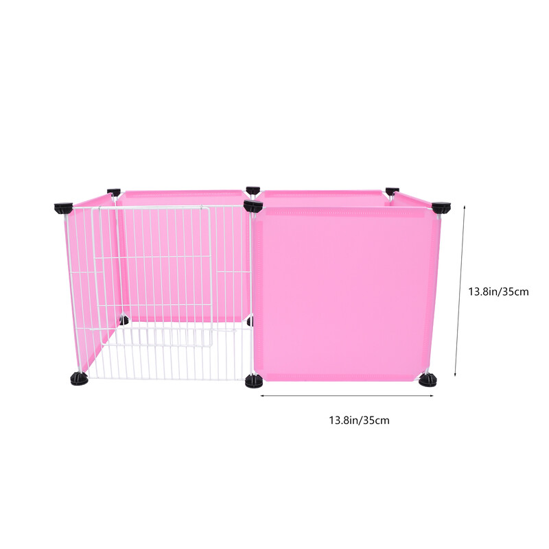 1 rinkinys Pet Cage Assemble Fence Hamster House Triušiai narvelyje Ežiukas Home