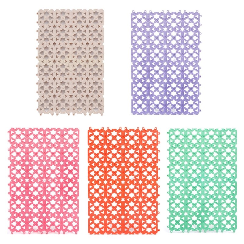 Trušu būra paklājiņš grīda Plastmasas paklājiņi Kāju paliktņi mājdzīvnieku kaķiem Suņiem Kāmis šinšillas jūrascūciņa 4 pakaišu pakaišu piederumi