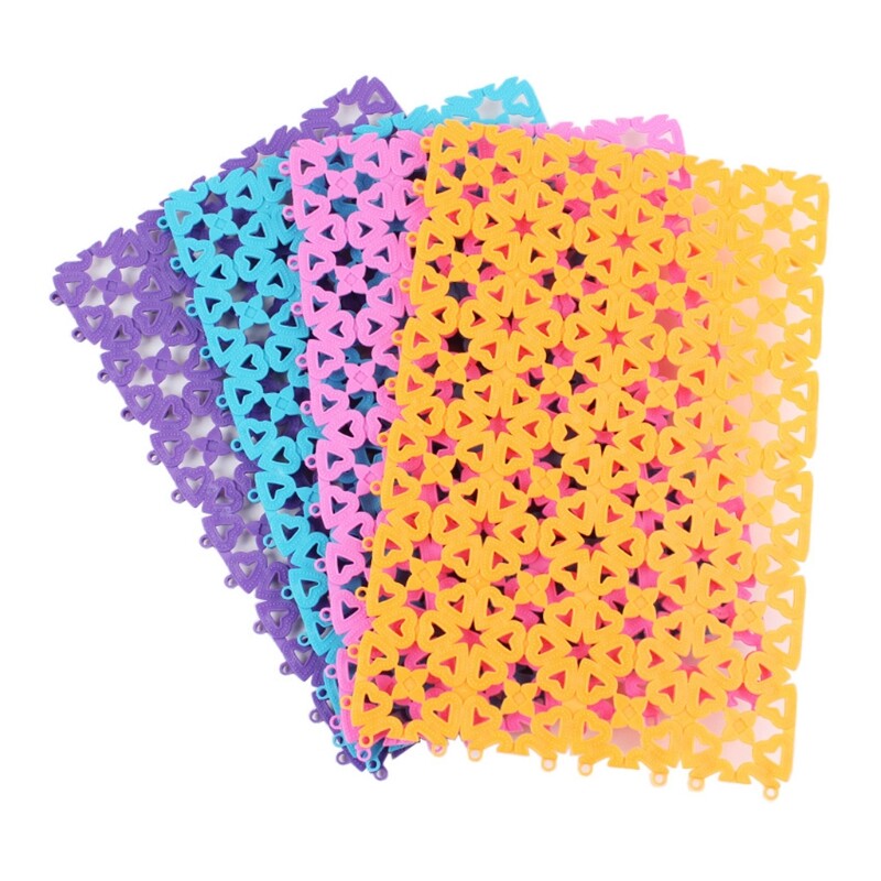 Trušu būra paklājiņš grīda Plastmasas paklājiņi Kāju paliktņi mājdzīvnieku kaķiem Suņiem Kāmis šinšillas jūrascūciņa 4 pakaišu pakaišu piederumi