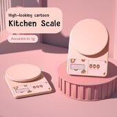 Virtuvės svarstyklės Didelio tikslumo nuo 1 g iki 10 kg su LCD ekranu g/oz Elektroninis kavos maistas Espreso svarstyklės desertui kepti