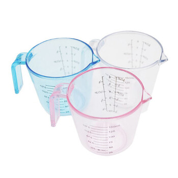 150ml Plastic Clear Measuring Cup Πολυλειτουργική κούπα μέτρησης Universal Milk Cup Handle Pour Liquid Pour Pour Εργαλεία οικιακής κουζίνας