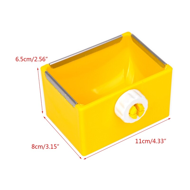 Piekarināms pārtikas padeves trauks Trušu barošanai āra un iekštelpu šinšillu jūrascūciņai, zaķim, holandiešu žurkai, piegādei