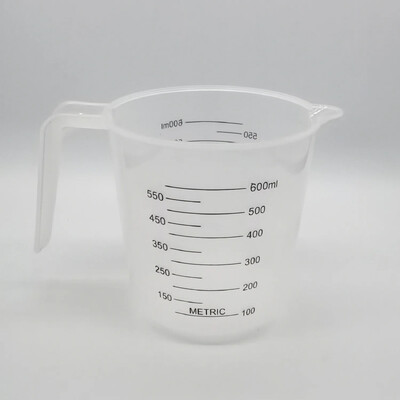 Kepimo įrankio matavimo puodelis Buitinis plastikinis skaidrus graduotas matavimo puodelis 250/500/ 600/1000 ml virtuvės kepimo matavimo įrankis