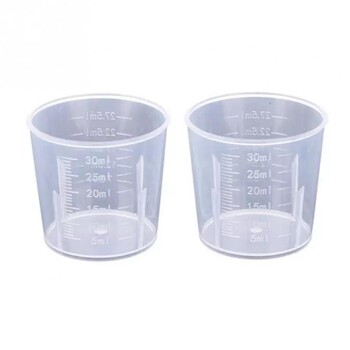 20ml / 30ml /50ml /250ml /500ml/1000ml Πλαστικό κύπελλο μέτρησης Clear Measure With Handle Kitchen Home Tool