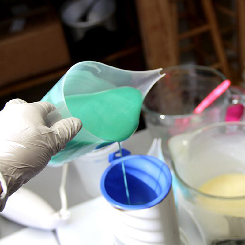 Antgalis Burnos matavimo puodeliai Plastikiniai graduoto piltuvo ąsočio ąsotis Ilgas snapelis Skysčio indas virtuvės matavimo įrankis