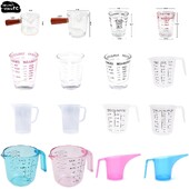 1 vnt. 30-1000 ml snapelis virtuvės laboratorija su rankena matavimo puodeliu virimo skysčio ąsočio ąsotis Pilti patvarus pardavimo snapelis virtuvės puodelio įrankis