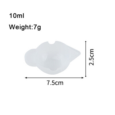 Silikoninis matavimo puodelis kepimo įrankiai „pasidaryk pats“ rankų darbo aukštai temperatūrai atsparus kelių specifikacijų 500 ml matavimo puodelis su svarstyklėmis