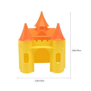 Хамстер Детска площадка Замък Гнездо Гвинея Клетка Аксесоари Подслон Пластмасова къща Играчка Малки домашни любимци Скривалище Хижа Гризач Заек животно