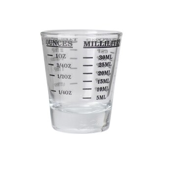 1 τεμ 45/60ML Γυαλί μέτρησης φλιτζάνι Espresso Shot Glass Liquid Glass Cup Ounce with Scale Kitchen Coffee Store Measure Tool Supplies