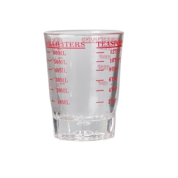 1 τεμ 45/60ML Γυαλί μέτρησης φλιτζάνι Espresso Shot Glass Liquid Glass Cup Ounce with Scale Kitchen Coffee Store Measure Tool Supplies