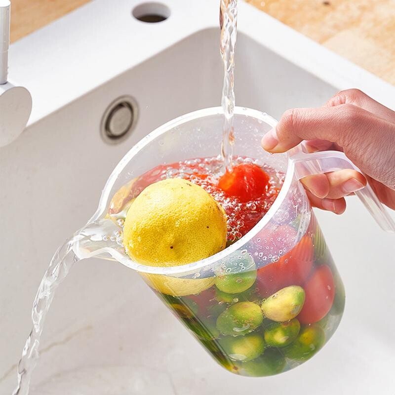 Matavimo puodelis Kepimo ąsotis su rankena ir svarstyklėmis Virtuvė Skysčio matavimo puodelis namo Virtuvės reikmenys cukraus miltams