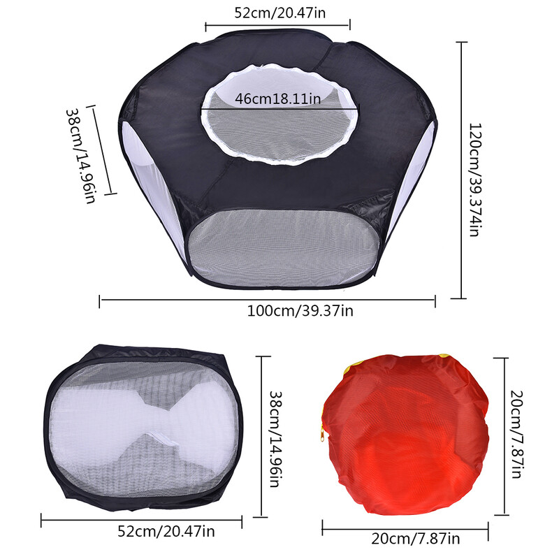 Nešiojamas naminių kačių šunų narvelis palapinė maniežas sulankstomas tvora žiurkėnui ežiukui mažiems gyvūnams Kvėpuojantis šuniukas katė triušis jūrų kiaulytė