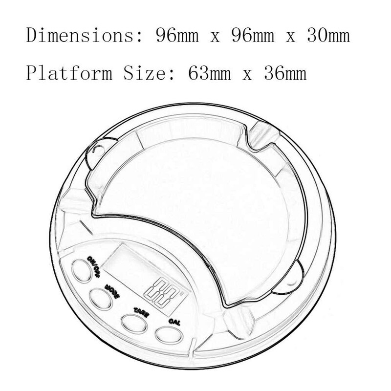 100G 0,01g kišeninės svarstyklės Pelenų padėklas Skaitmeninės virtuvės svarstyklės Tikslios svarstyklės Papuošalai Maisto svėrimas Dieta Pašto likučio matavimas