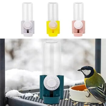 Puppy Dispenser Bottle Cage Automatic Feeder Rabbit Water Birds Food Kitten for Pet Supplies Hanging 500ml Δοχείο τροφοδοσίας