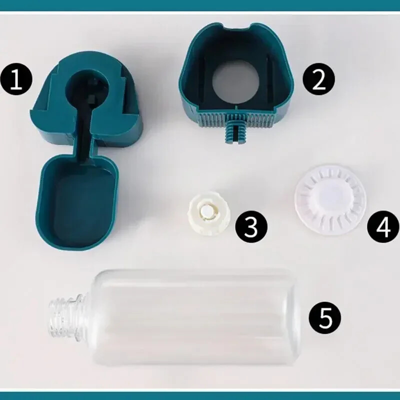 Šuniukų dozatorius buteliuko narvelis Automatinis tiektuvas Triušis Vandens paukščiai Maistas Kačiukas naminių gyvūnėlių reikmenims Pakabinamas 500 ml maitinimas konteineryje