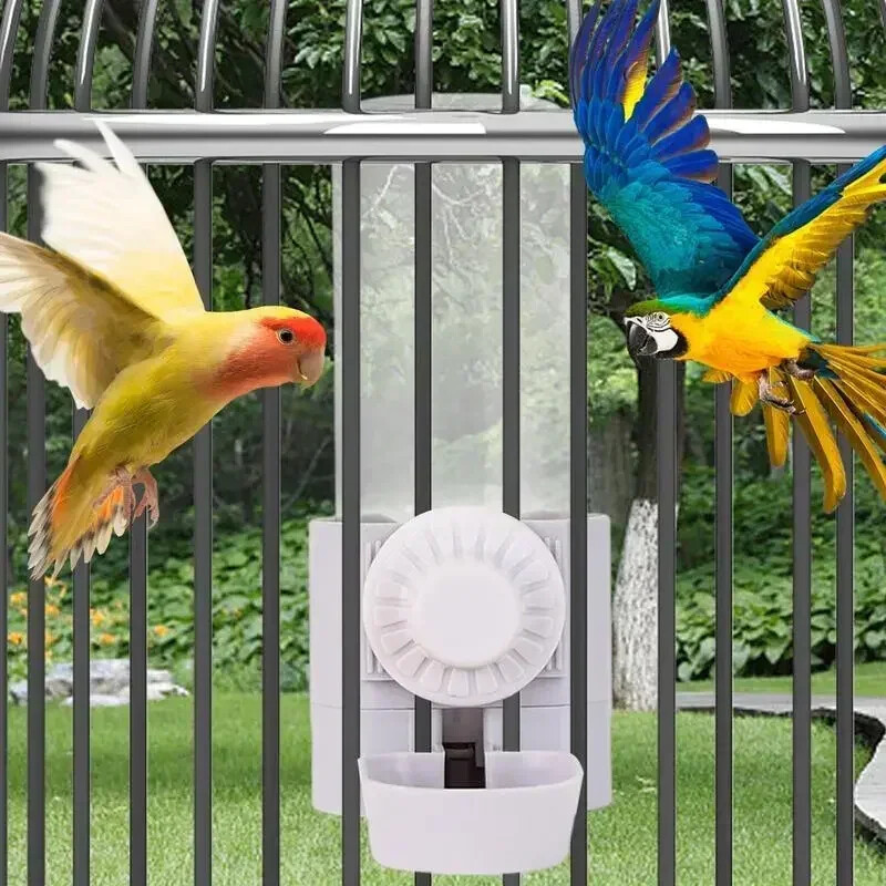 Šuniukų dozatorius buteliuko narvelis Automatinis tiektuvas Triušis Vandens paukščiai Maistas Kačiukas naminių gyvūnėlių reikmenims Pakabinamas 500 ml maitinimas konteineryje