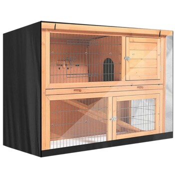 Κάλυμμα 367A Bunny Rabbit Hutch for Spring Garden Υπαίθριο αδιάβροχο κάλυμμα κιβωτίου κλουβιού