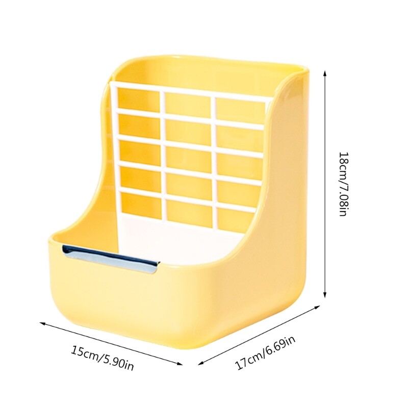 Kabantis – lesyklėlė jūrų kiaulytėms triušių šėrimo lentynėlė mažų gyvulių šėrimo maišelis triušių dozatorius, didelis laivas