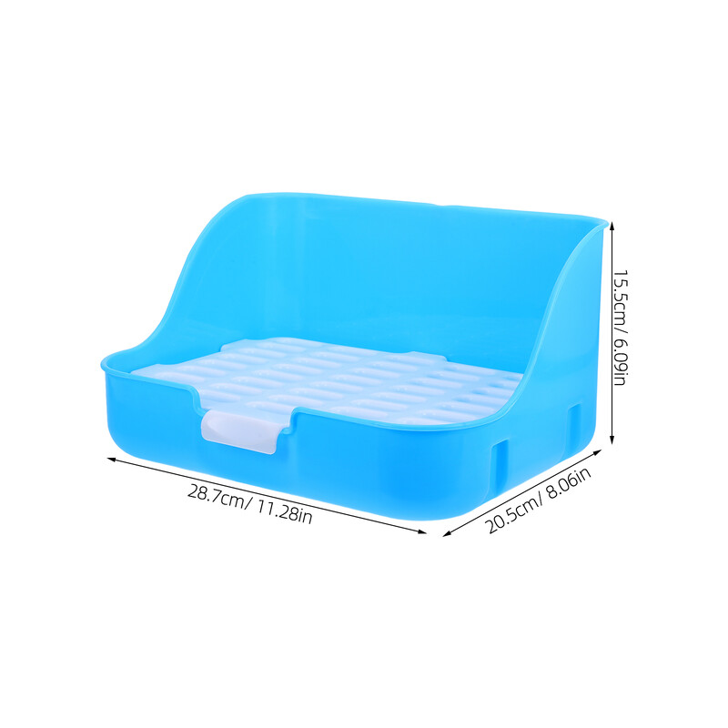 Trušu podiņa tualetes būra trenažieris mājdzīvnieku pakaišu paplātei Trash Can Hamster Abs