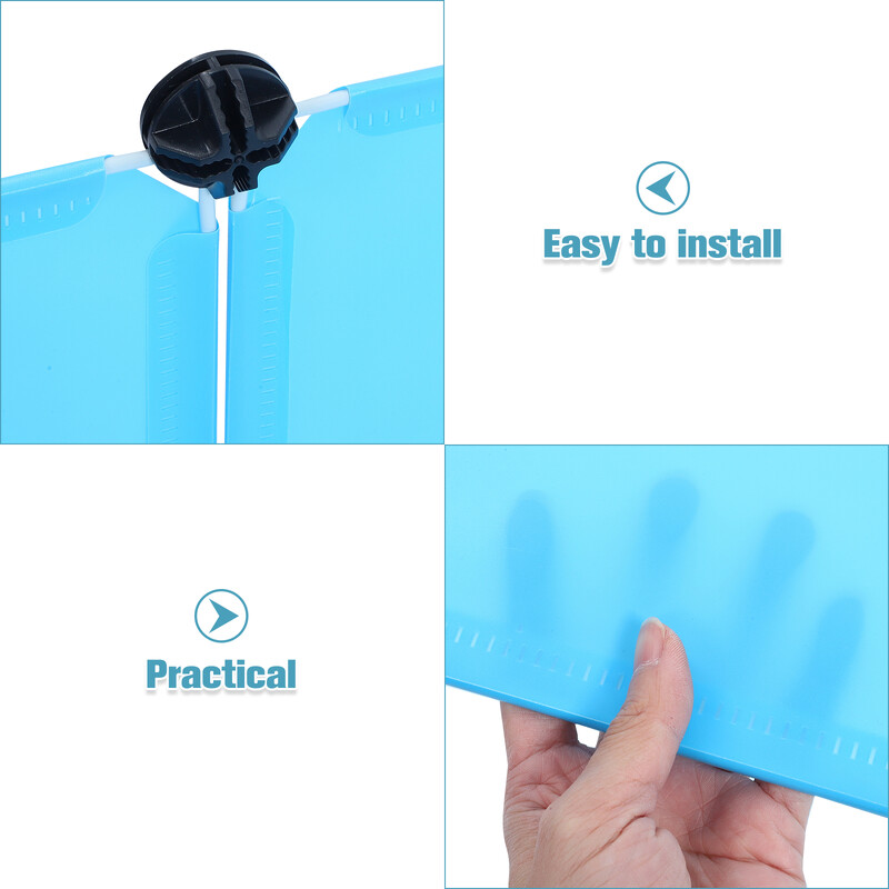 Mazu dzīvnieku žogs Bērnu sētiņa zaķu būris Trušu iežogojuma glabāšanas kaste, plastmasas