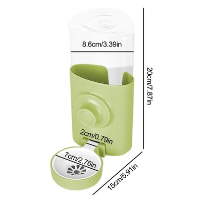 Triušio vandens dozatorius Didelės talpos jūrų kiaulytės automatinis šėrimas virdulys žiurkėnas Kabantis vandens fontanas mažų gyvūnų reikmenys