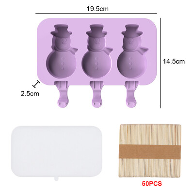 Silikoonist jäätisevormid kaanega meisterdatud jäätisevormid isetehtud jäätisevormid